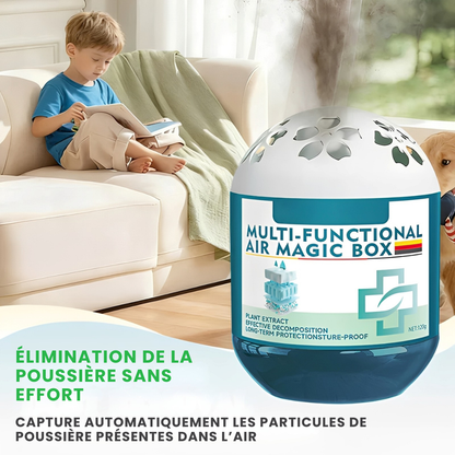 MAGIC-BOX® : Boîte Magique de Purification de l’Air & Élimination de la Poussière pour Intérieur