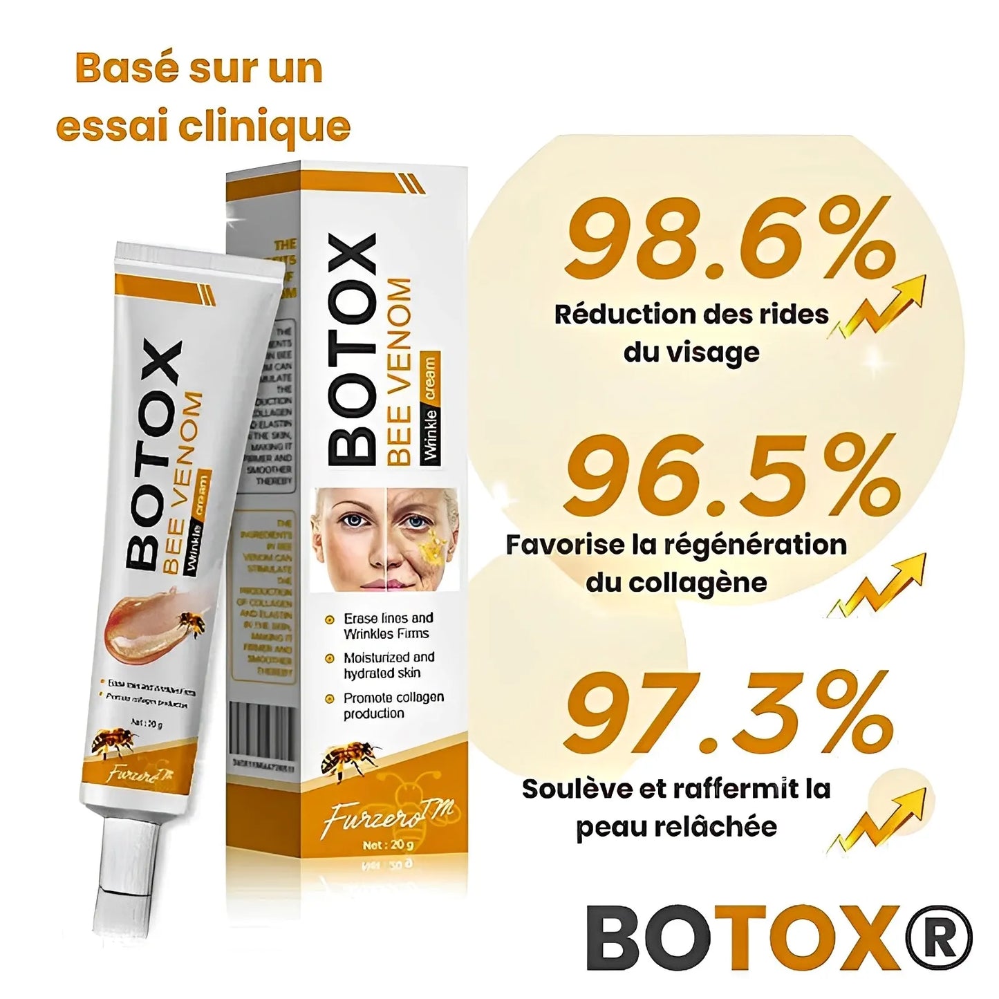 BOTOX® – Réduisez les rides en 2 minutes – Sérum anti-âge rapide et efficace – Économisez du temps et de l’argent
