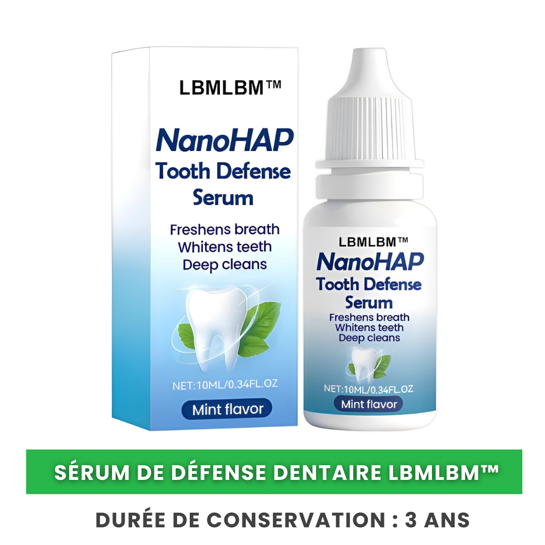 Sérum de Défense Dentaire LBMLBM™ – Protection Avancée & Renforcement Visible de l’Émail
