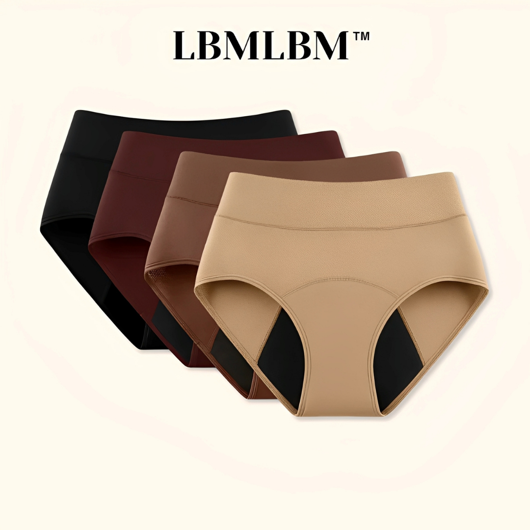 Lot de 4 sous-vêtements 100 % anti-fuites LBMLBM™