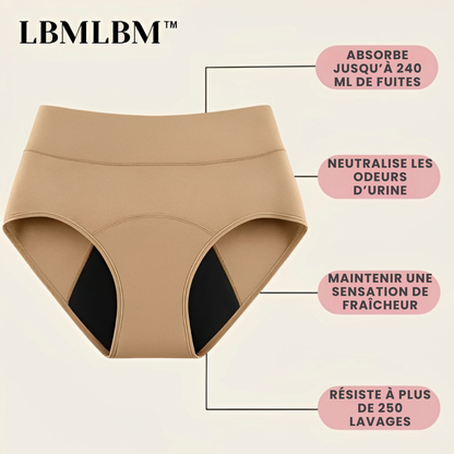 Lot de 4 sous-vêtements 100 % anti-fuites LBMLBM™
