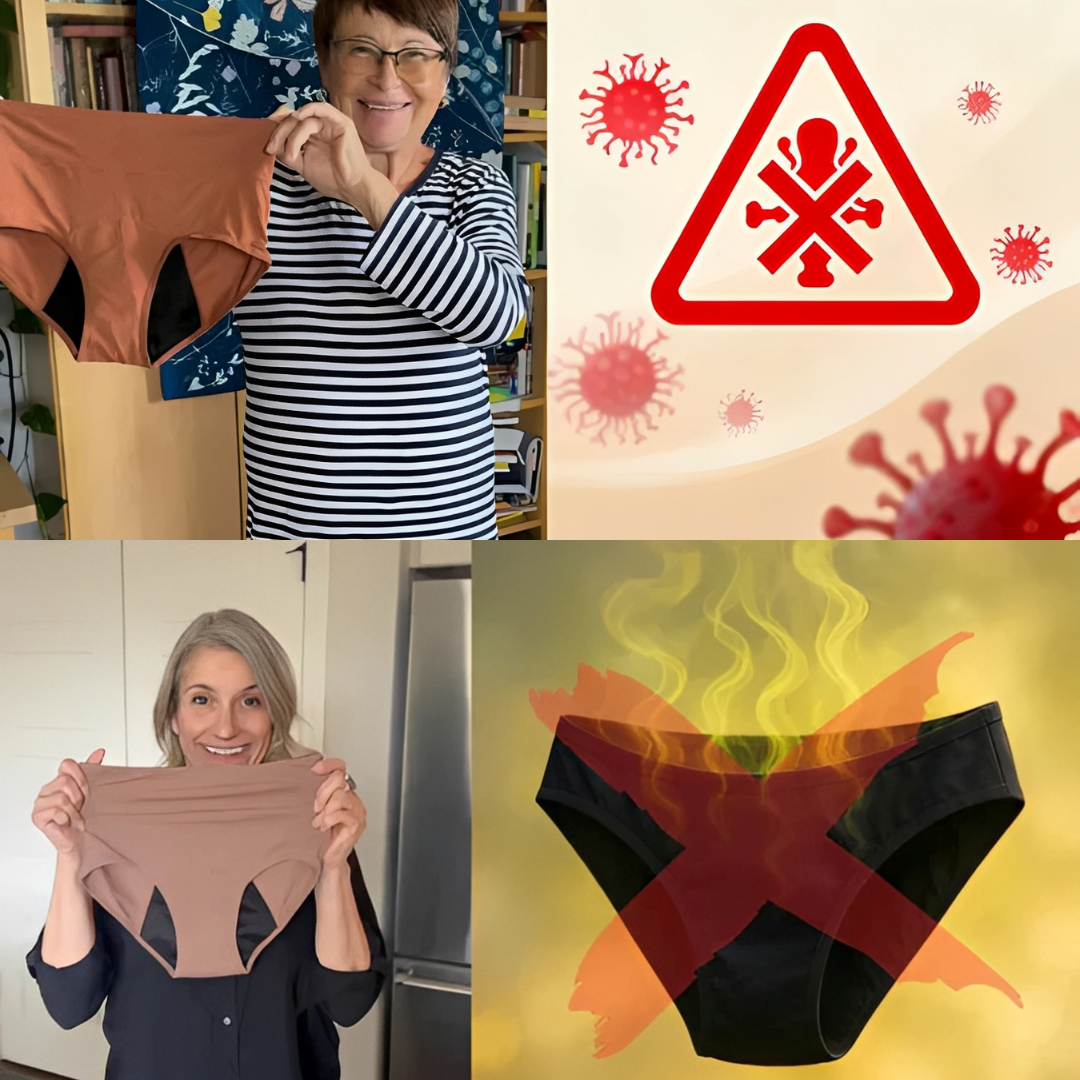 Lot de 4 sous-vêtements 100 % anti-fuites LBMLBM™