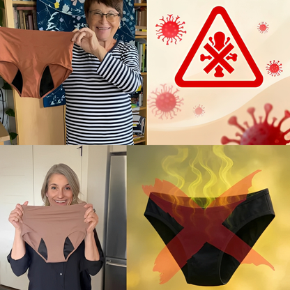 Lot de 4 sous-vêtements 100 % anti-fuites LBMLBM™