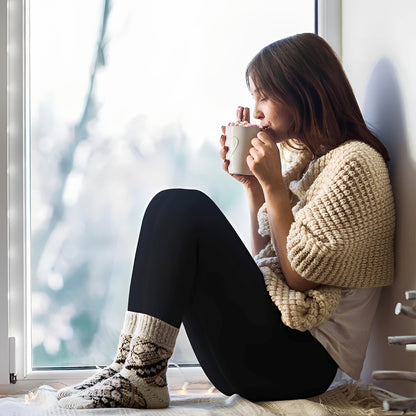 Restez au chaud instantanément – Legging doublé polaire ultra confortable – Moins de couches, plus de confort